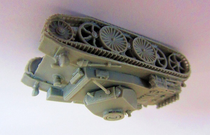 dt. Panzer I-C n.A. VK. 601 Epoxid Komplettmodell, 57 Teile...