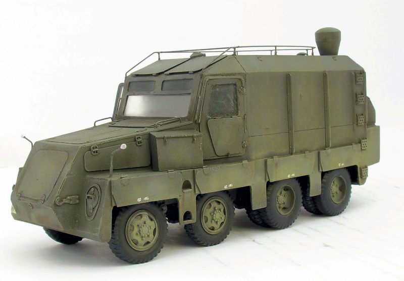 Ballistik-Messfahrzeug auf Sd.Kfz. 231 basic...