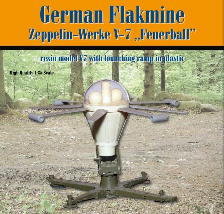 German Flakmine; Zeppelin-Werke V-7 “Feuerball”...