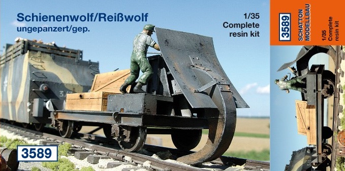 Schienenwolf/Reißwolf ungepanzert Bausatz 1:35 