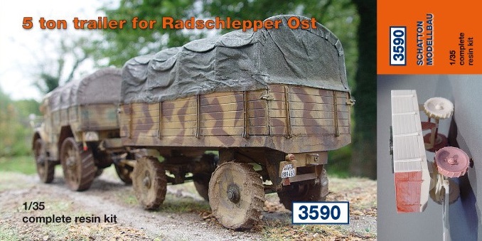 5 to. trailer für Radschlepper Ost...