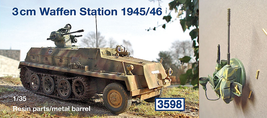 3 cm Waffen Station 1945/46...