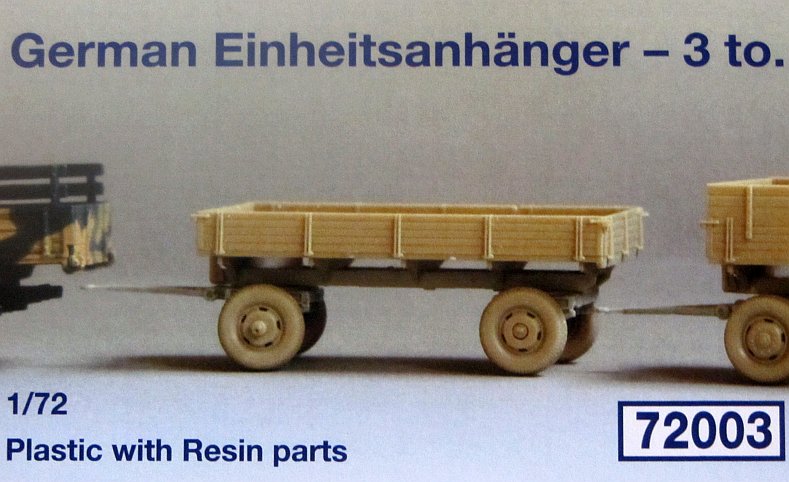 German Einheitsanhänger - 3 to....