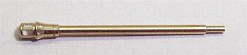 7,5 cm L. 48 Messing Dreh Rohr mit Mündungsbremse in einem T...